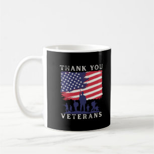 Caneca De Café design personalizado: Bandeira Americana Obrigado 