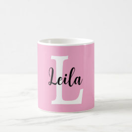 Caneca De Café Design Personalizado com Nome em Letra de Forma co