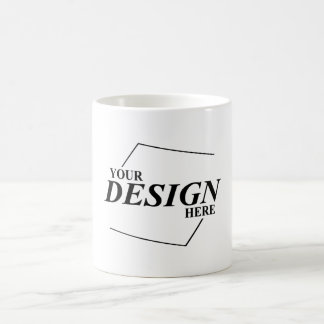 Caneca De Café Design personalizado Crie seu próprio Modelo