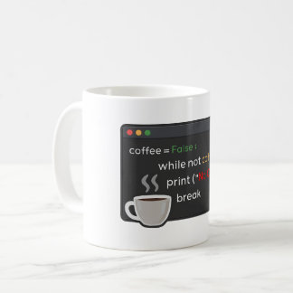 Caneca De Café Design preto-e-piada