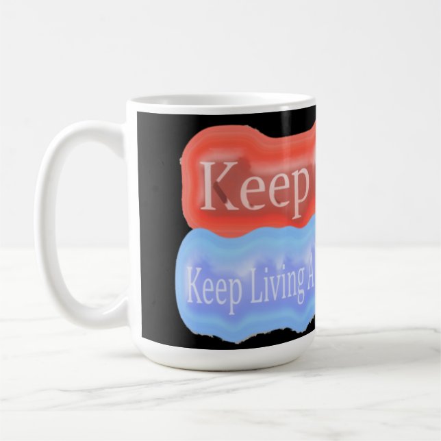 Caneca De Café Design Trabalho de arte Bonito Sobre "Continue Sor (Esquerda)