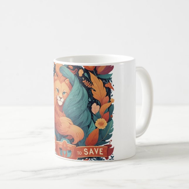 Caneca De Café "Design unique de stéthoscope en forme de cœur  (Frente Esquerda)