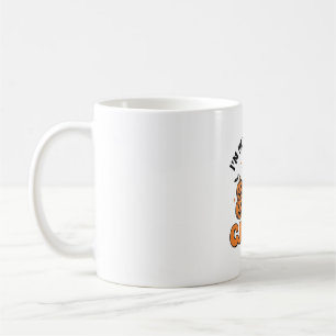 Caneca De Café Design Vintage de Abóbora Fantasma de Doces de Hal