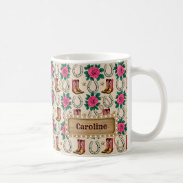 Caneca De Café Designer da Princesa do Centro-Oeste Personalizado