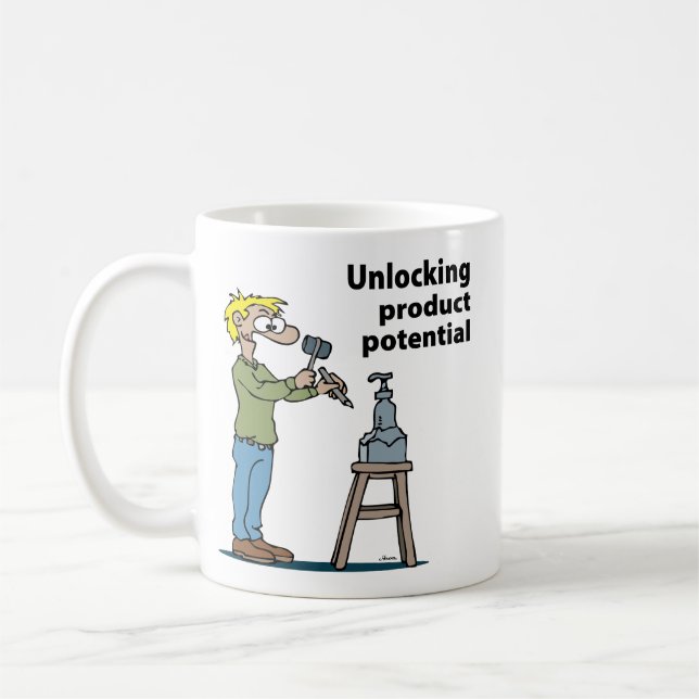 Caneca De Café Designer de Produto Masculino (Esquerda)