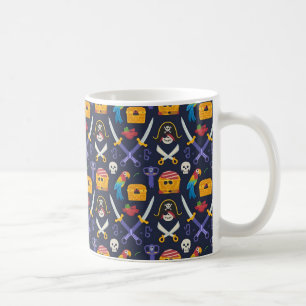 Caneca De Café Designs de Pirata para Aconselhadores Admirantes d