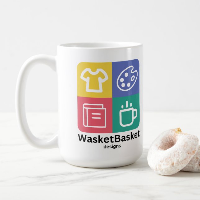 Caneca De Café Designs Wasket Coffee Mug (Com Donut)