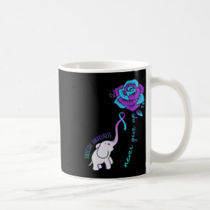 Caneca De Café Desistir da Feliz Sensibilização Suicida Apoio Grá