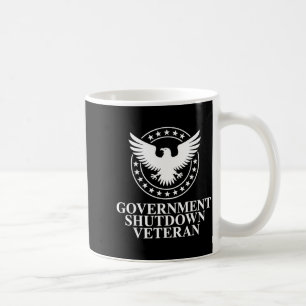 Caneca De Café Desligamento do Governo Veterano Águia Patriótica
