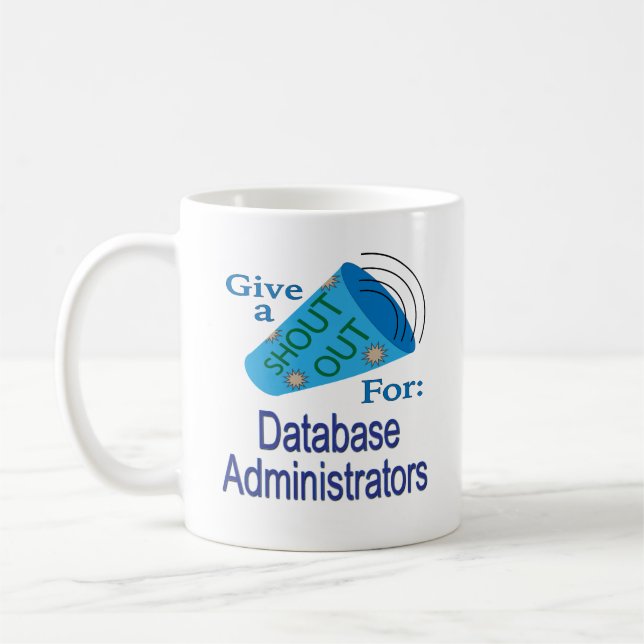 Caneca De Café Desligar para Administradores de Banco de Dados (Esquerda)