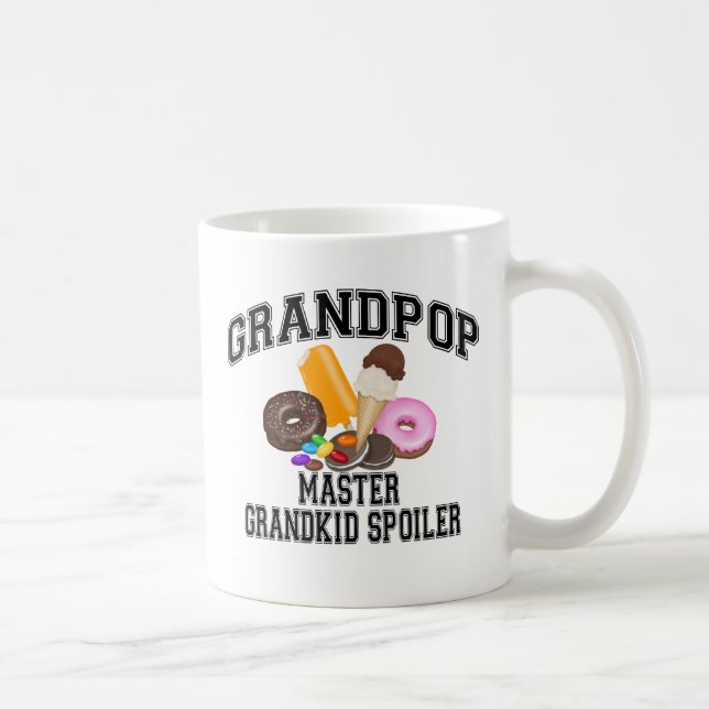 Caneca De Café Desmancha prazeres Grandpop do Grandkid (Direita)