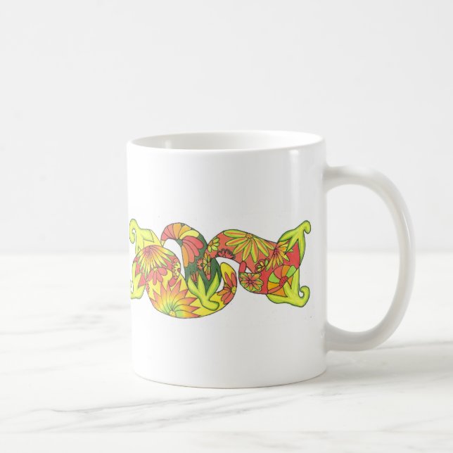 Caneca De Café Desordem de Chilis (Direita)