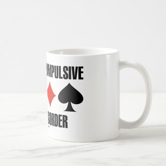 Caneca De Café Desordem obsessionante da ponte (OCBD) (Direita)