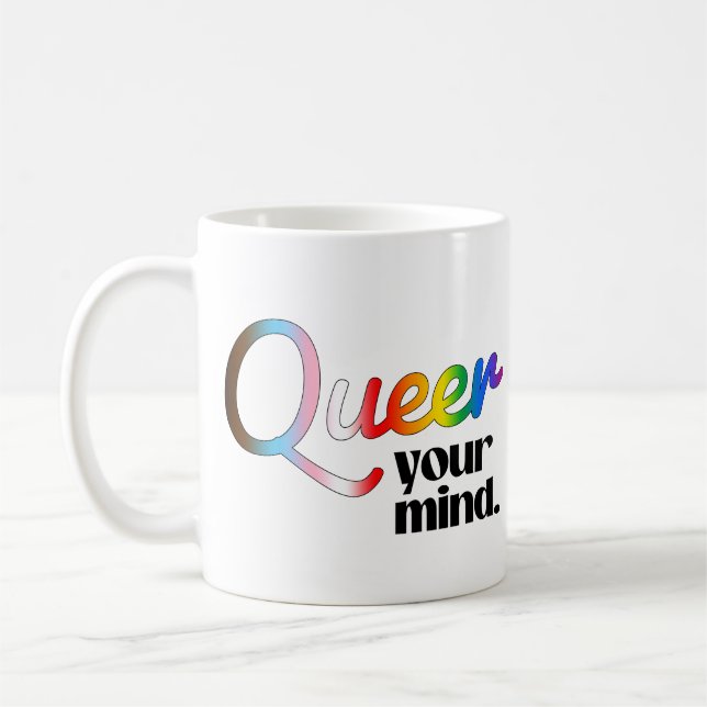 Caneca De Café Desorganize sua mente (Esquerda)