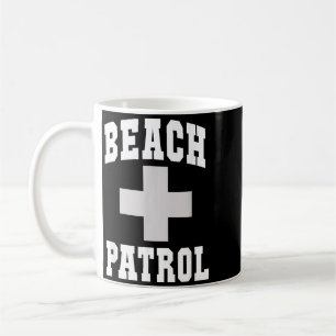 Caneca De Café Despachante Cute Beach Patrol Emt Ems S Swim 911