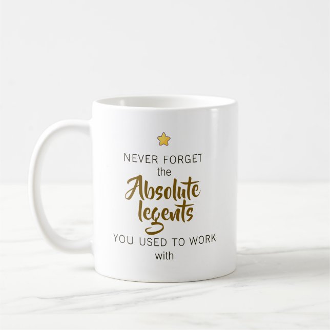 Caneca De Café Despedida de Aposentadoria para Colega de Trabalho (Esquerda)