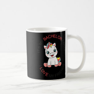 Caneca De Café Despedida de Solteiro Divertida do Homem Unicórnio