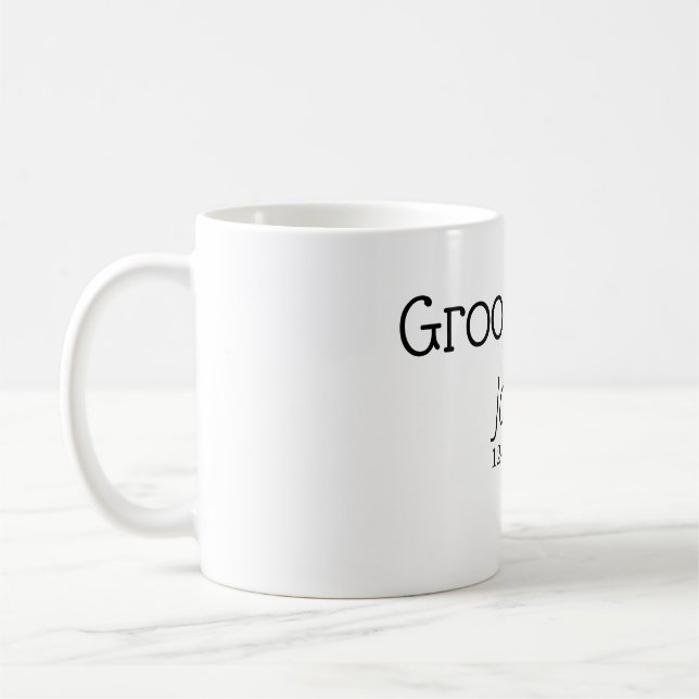 Caneca De Café despedida de solteiro padrinho adicionar nome mode (Esquerda)