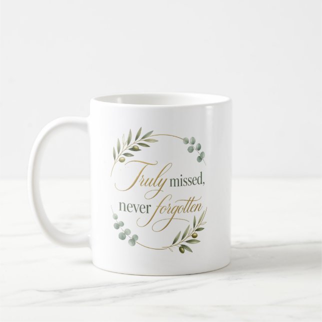 Caneca De Café Despedida Personalizada Verdadeiramente Sentida Nu (Esquerda)