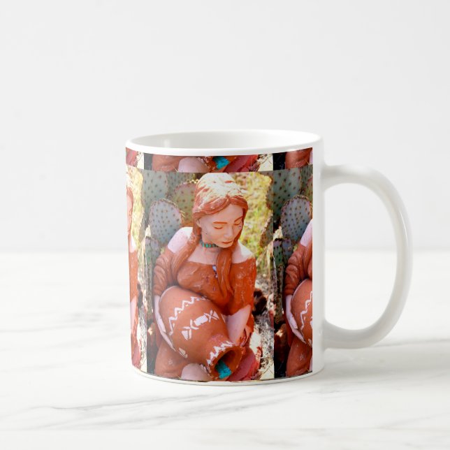 Caneca De Café Despejo de donzelas nativas (Direita)