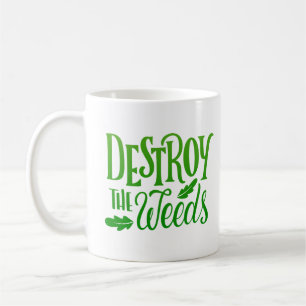 CANECA DE CAFÉ DESTRUIR AS SEMANAS