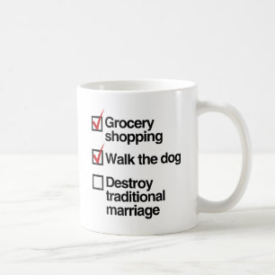 Caneca De Café DESTRUIR CASAMENTO TRADICIONAL.png