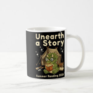 Caneca De Café Desvendar uma história verão leitura 2026 tricerat