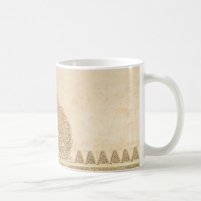 Caneca De Café Detalhe decorativo de Alhambra (Direita)
