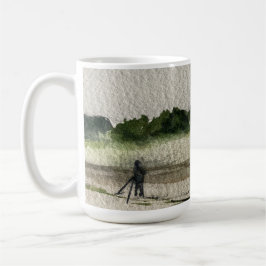 Caneca De Café Detecção de Metal nos Campos