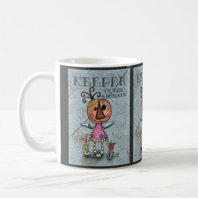 Caneca De Café Detentor Primitivo dos Animais (Esquerda)
