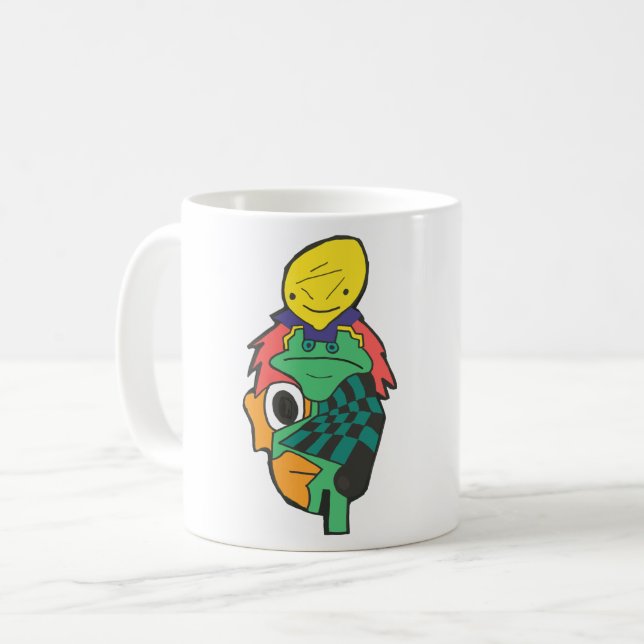 Caneca De Café Determinação (Frente Esquerda)