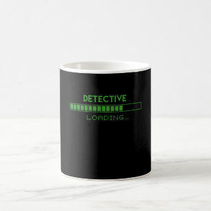Caneca De Café Detetive Carregando