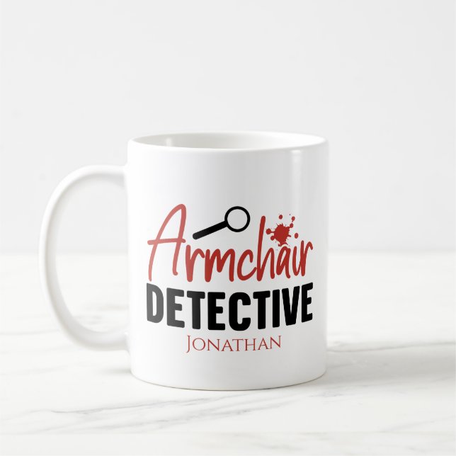 Caneca De Café Detetive Coffee Mug (Esquerda)