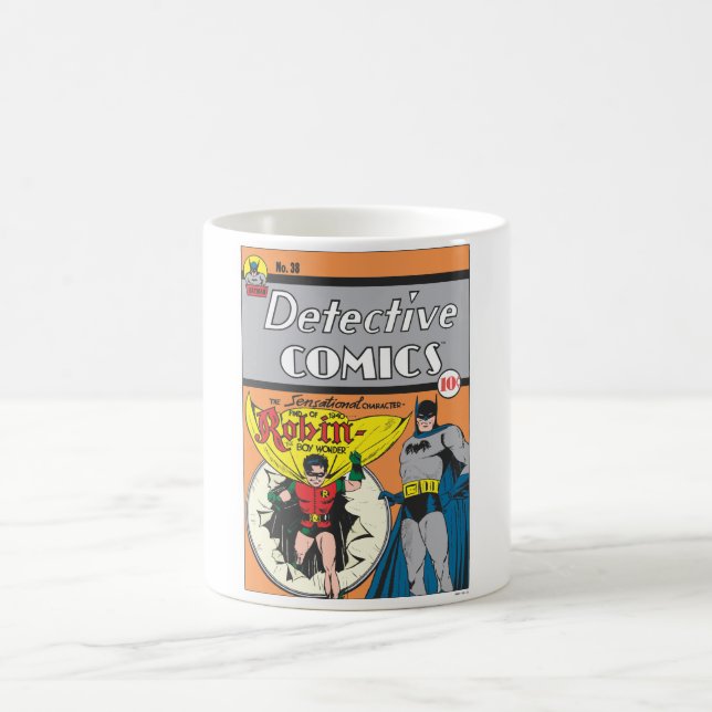 Caneca De Café Detetive História em quadrinhos nº 38 (Centro)