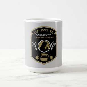 Caneca De Café Detetive Themed Gift