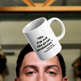 Caneca De Café Detransição | Não É A Excelente Pretender Coffee M