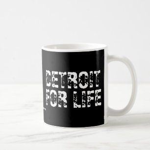 Caneca De Café Detroit para a vida
