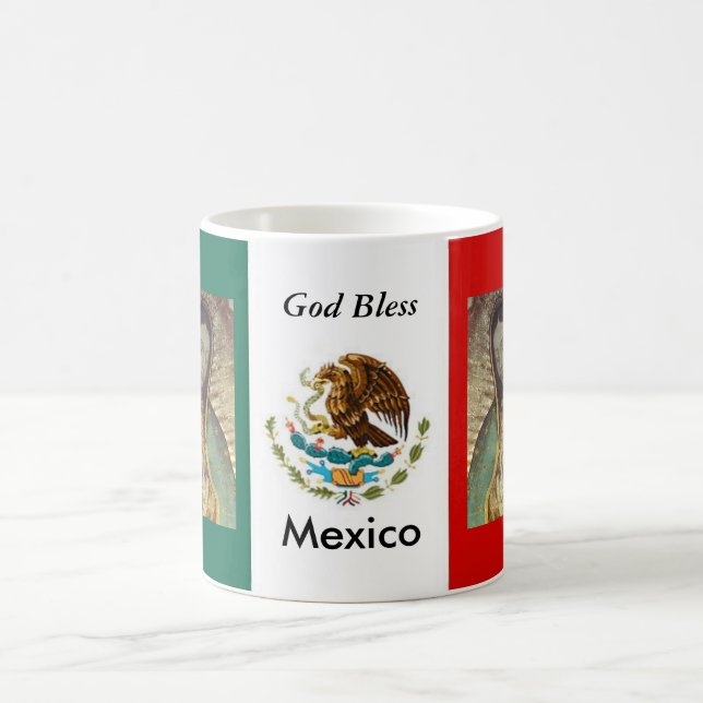 Caneca De Café Deus abençoe México (Centro)