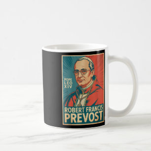 Caneca De Café Deus abençoe Papa Leo Xiv Papa Leo Xiv Papa Camisa
