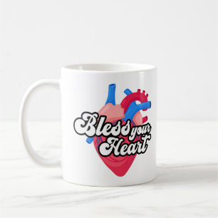 Caneca De Café Deus abençoe seu coração