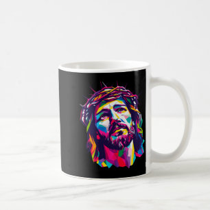 Caneca De Café Deus Cristão Christus Religioso Acredita Abençoado