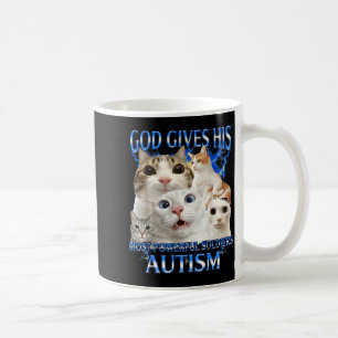 Caneca De Café Deus dá aos soldados mais poderosos consciência do