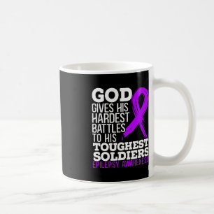 Caneca De Café Deus Dá Sua Batalha Mais Dura Ao Seu Soldi Mais Du