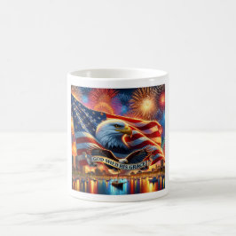 Caneca De Café Deus Deu Sua Graça Palavra - Estados Unidos Fiéis,