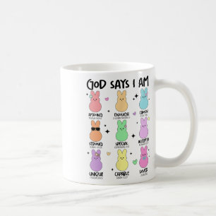 Caneca De Café Deus Diz Que Eu Sou Cristão Meninos Meninas Crianç