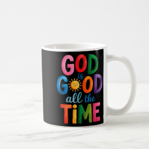 Caneca De Café Deus É Bom O Tempo Todo Jesus Cristo Cristão Gi