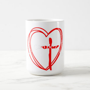 Caneca De Café Deus É O Amor.