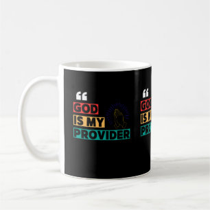 Caneca De Café Deus É O Meu Fornecedor
