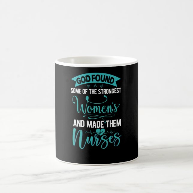 Caneca De Café Deus encontrou algumas das mulheres mais fortes (Centro)
