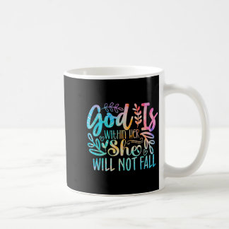 Caneca De Café Deus Está Dentro Não Citação Versículo Bíblico Rel